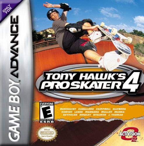 Tony Hawks Pro Skater 4 - Game Boy Advance