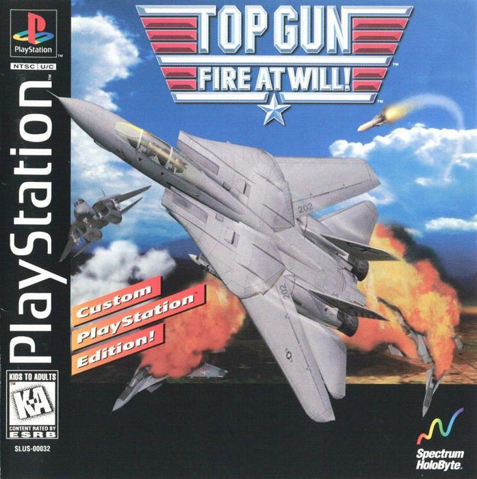 Top Gun Fire At Will - PlayStation 1