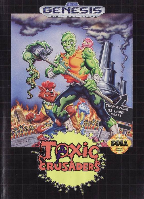 Toxic Crusaders - Sega Genesis