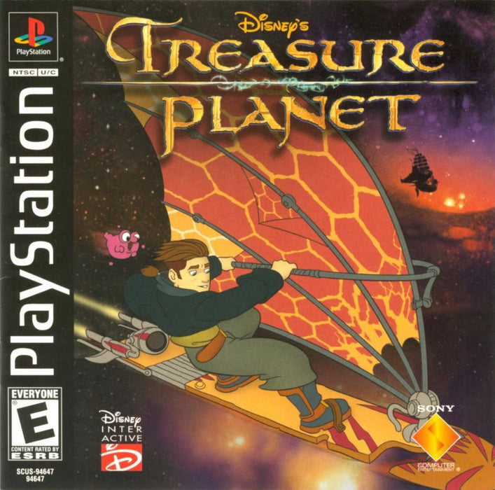 Treasure Planet - Sony PlayStation 1 PS1 PS2 PS3 PS PSX Video Game