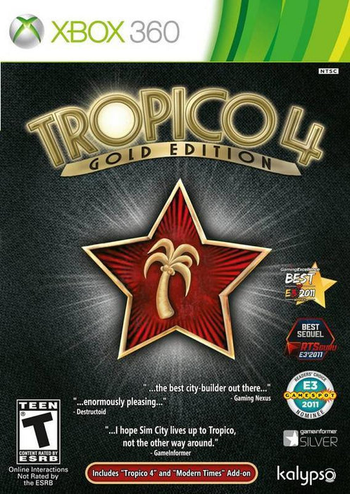 Tropico 4 Gold Edition - Microsoft Xbox 360 X360 Video Game