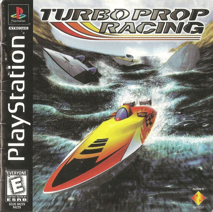 Turbo Prop Racing - Sony PlayStation 1 PS1 PS2 PS3 PS PSX Video Game