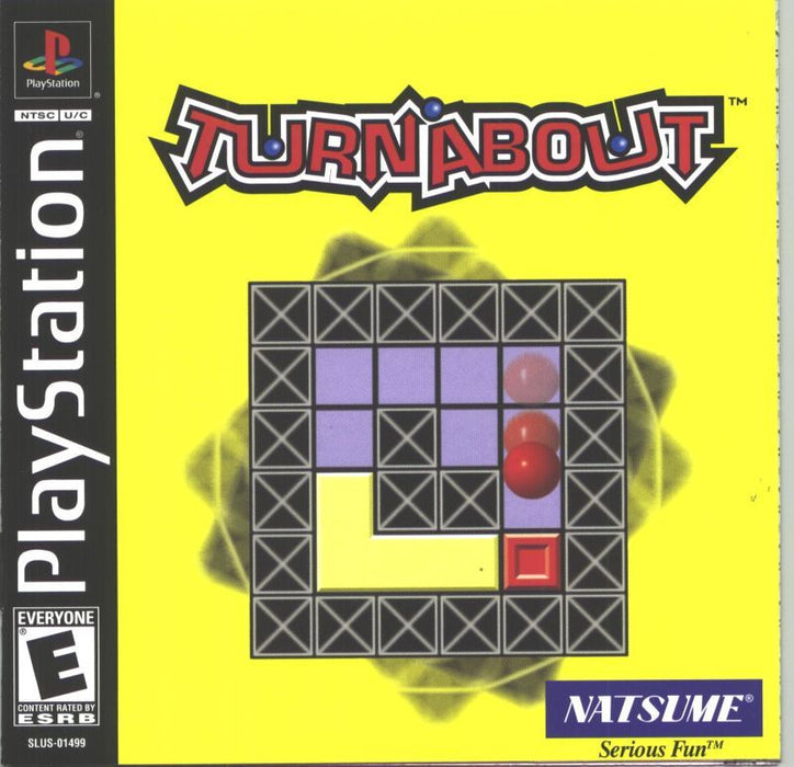 Turnabout - Sony PlayStation 1 PS1 PS2 PS3 PS PSX Video Game