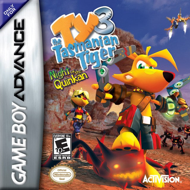 Ty the Tasmanian Tiger 3 Night of the Quinkan - Game Boy Advance