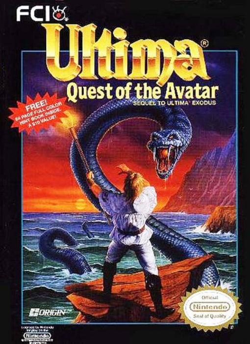 Ultima Quest of the Avatar - Nintendo Entertainment System