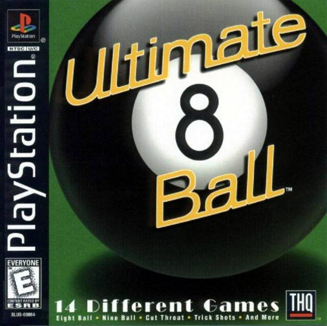 Ultimate 8-Ball - Sony PlayStation 1 PS1 PS2 PS3 PS PSX Video Game