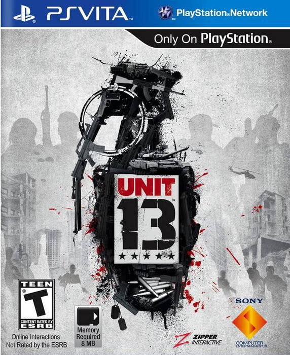 Unit 13 - Sony PlayStation Vita PSV Video Game