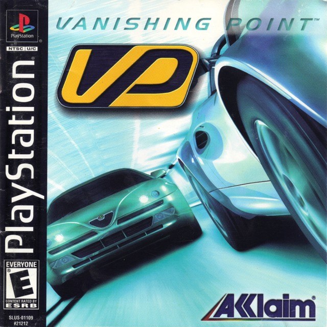 Vanishing Point - Sony PlayStation 1 PS1 PS2 PS3 PS PSX Video Game