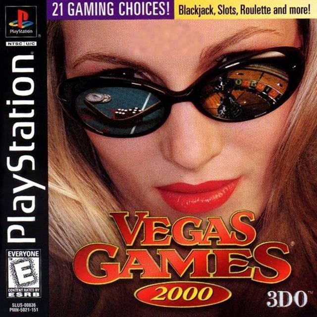 Vegas Games 2000 - Sony PlayStation 1 PS1 PS2 PS3 PS PSX Video Game