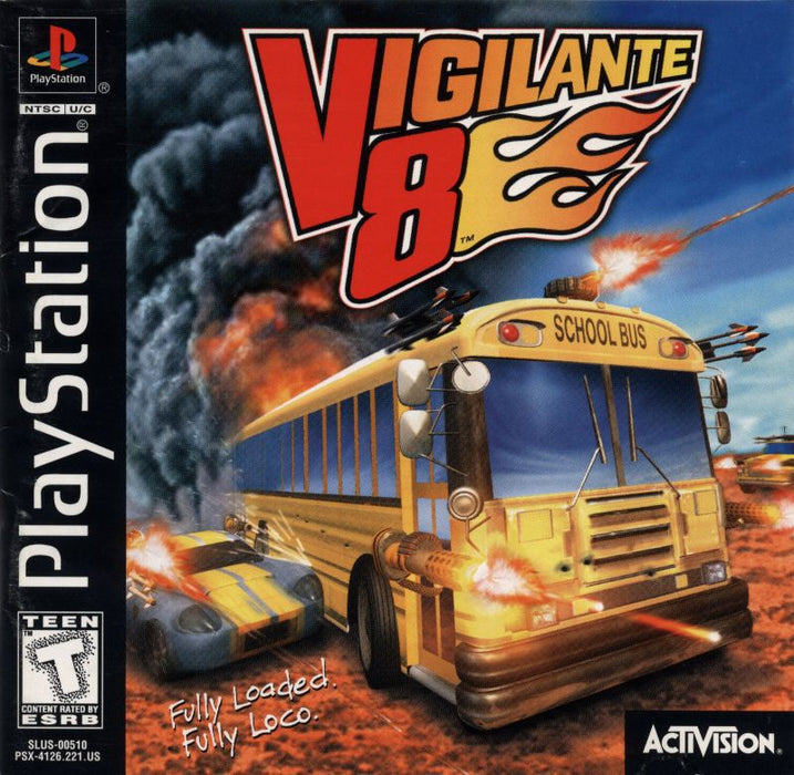 Vigilante 8 - Sony PlayStation 1 PS1 PS2 PS3 PS PSX Video Game