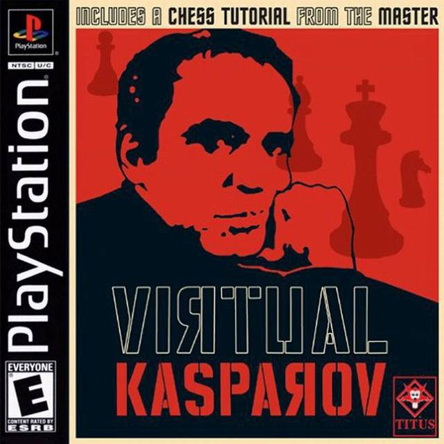 Virtual Kasparov - Sony PlayStation 1 PS1 PS2 PS3 PS PSX Video Game