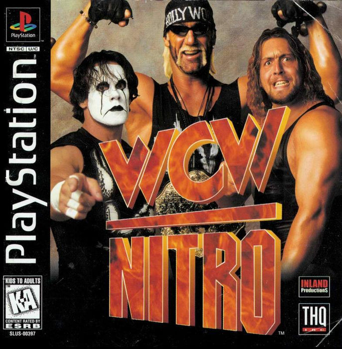 WCW Nitro - Sony PlayStation 1 PS1 PS2 PS3 PS PSX Video Game