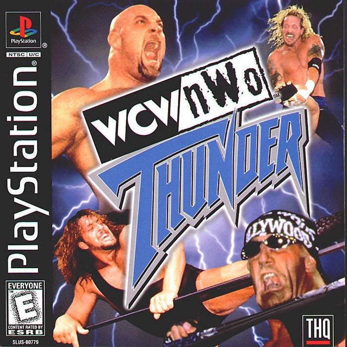 WCW NWO Thunder - Sony PlayStation 1 PS1 PS2 PS3 PS PSX Video Game