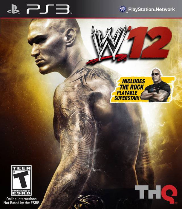 WWE 12 - Sony PlayStation 3 PS3 Video Game