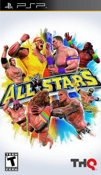 WWE All Stars - Sony PlayStation Portable PSP-1000 PSP-2000 PSP-3000 Video Game