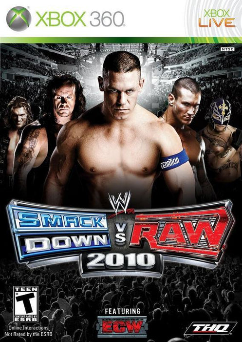 WWE SmackDown vs. Raw 2010 - Microsoft Xbox 360 X360 Video Game