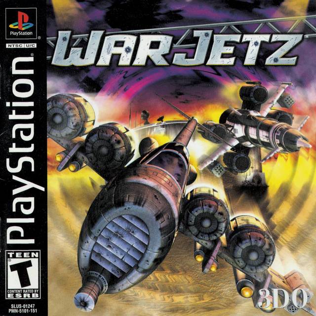 WarJetz - Sony PlayStation 1 PS1 PS2 PS3 PS PSX Video Game