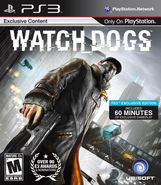 Watch Dogs - Sony PlayStation 3 PS3 Video Game