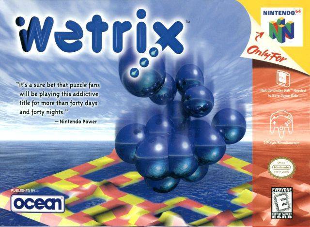 Wetrix - Nintendo 64 N64 Video Game