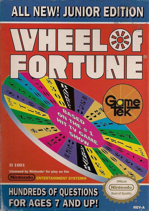 Wheel of Fortune Junior Edition - Nintendo Entertainment System