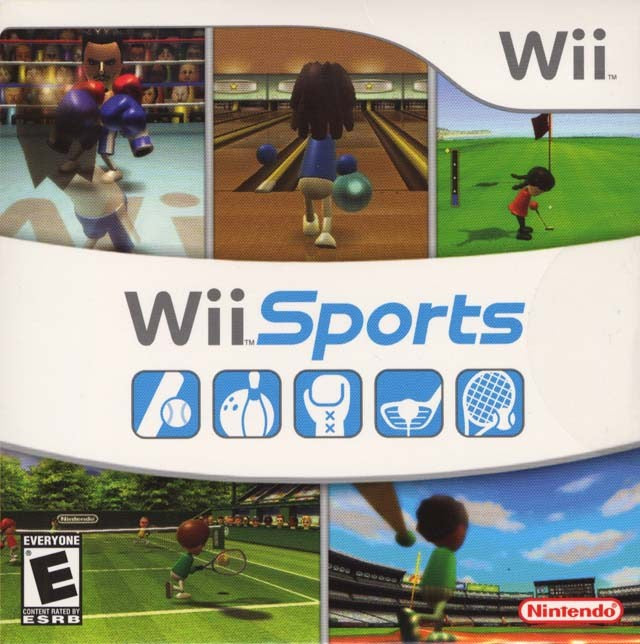 Wii Sports – Golf Bowling Boxing Baseball Tennis Nintendo Multiplayer Family Fun Wii U Compatible Create Customize Miis Rated E 2006 Video Game – Wii