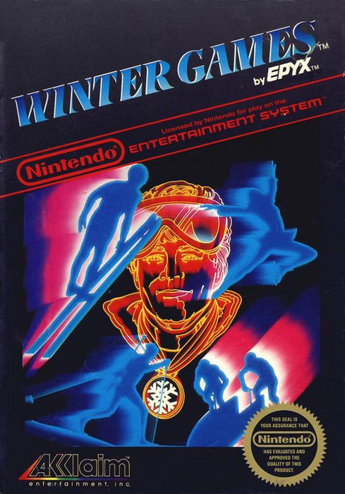 Winter Games - Nintendo Entertainment System NES Video Game