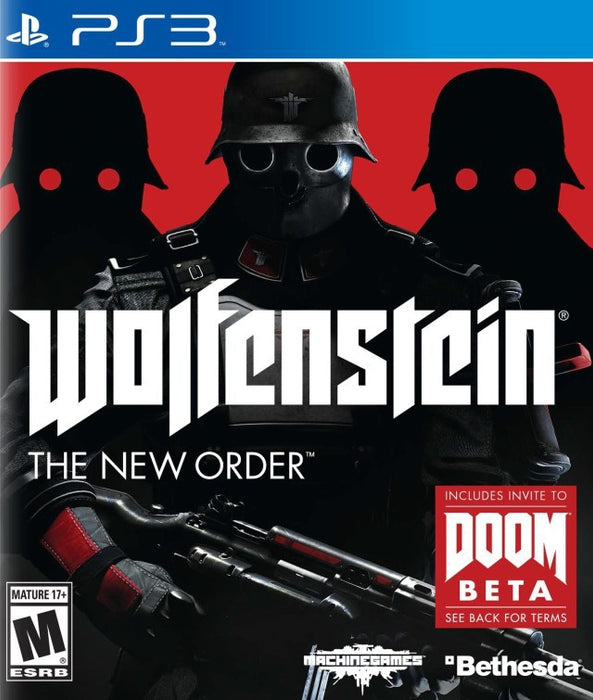 Wolfenstein The New Order - Sony PlayStation 3 PS3 Video Game