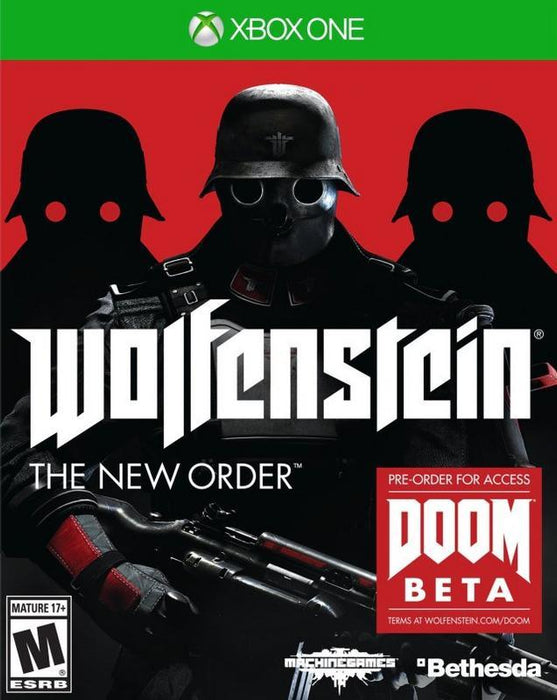 Wolfenstein The New Order - Microsoft Xbox One XONE XB1 X1 Video Game