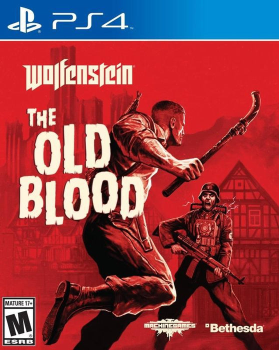 Wolfenstein The Old Blood - Sony PlayStation 4 PS4 Video Game