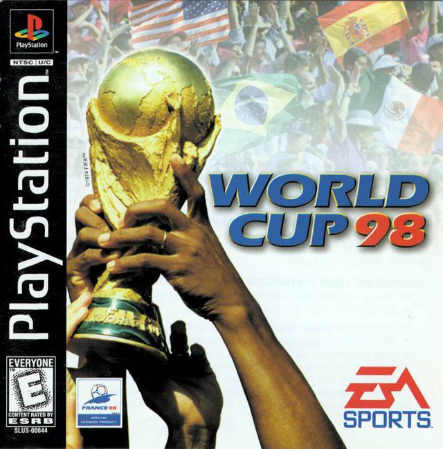 World Cup 98 - Sony PlayStation 1 PS1 PS2 PS3 PS PSX Video Game