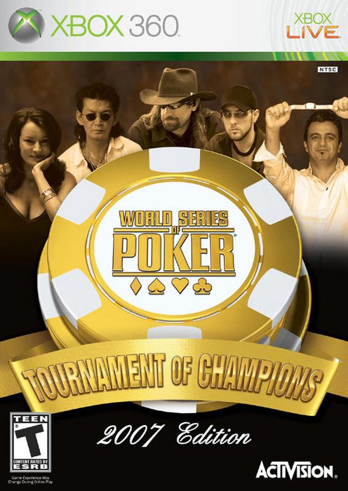 World Series of Poker Tournament of Champions - Microsoft Xbox 360 X360 Game