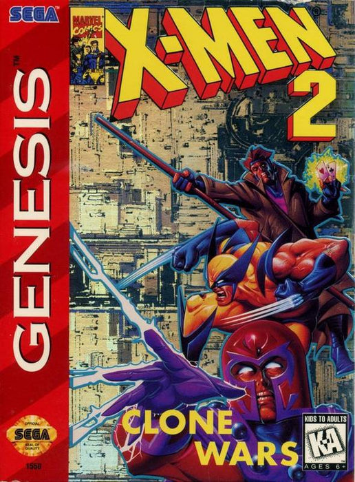 X-Men 2 Clone Wars - Sega Genesis