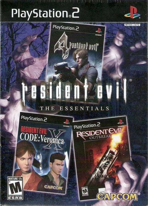 Resident Evil The Essentials  - Sony PlayStation 2 PS2 Video Game